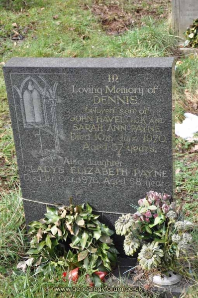 Payne - Dennis & sis Gladys Elizabeth