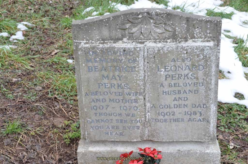 Perks - Leonard, Beatrice May
