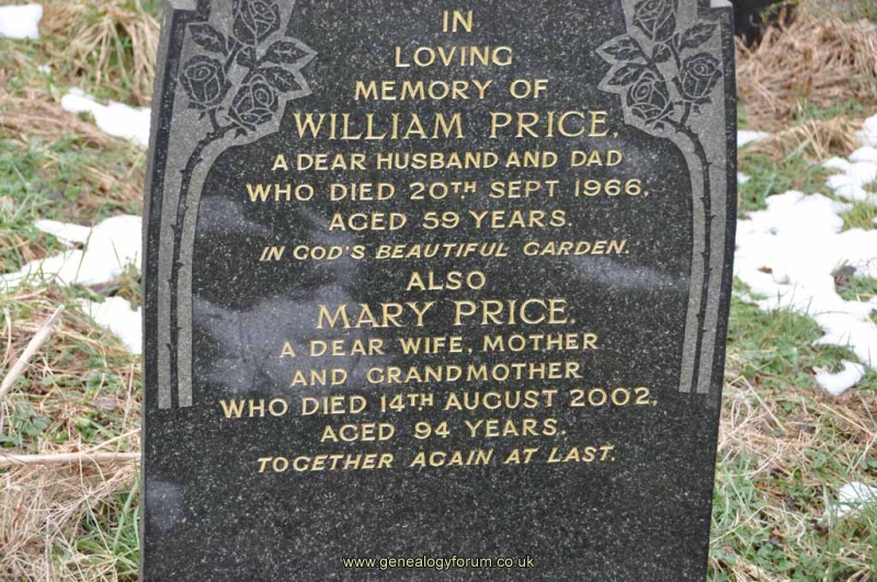 Price - William, Mary