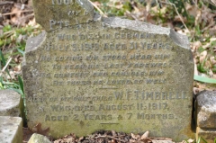 Pte F C Timbrell & child W F