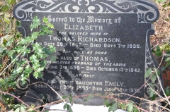 Richardson - Thomas, Elizabeth & daug Emily