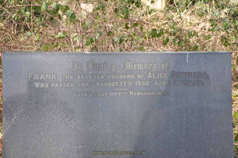 Southall - Frank (husband of Alice)