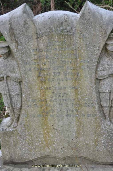 Southall - James KIA (husband of Dora) & son Jesse