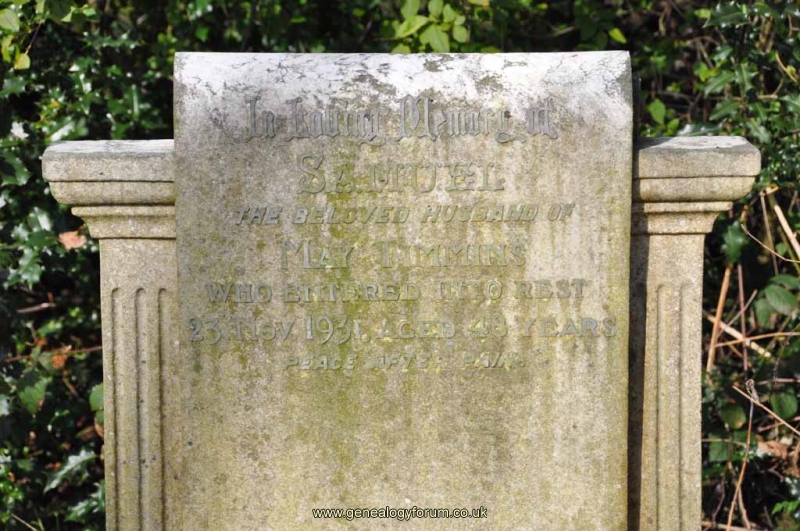Timmins - Samuel (husband of May)