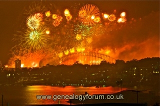 New South Wales - Sydney Harbour Bridge (Christmas 2009)