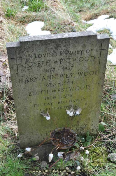 Westwood - Joseph, Mary Ann & Edith