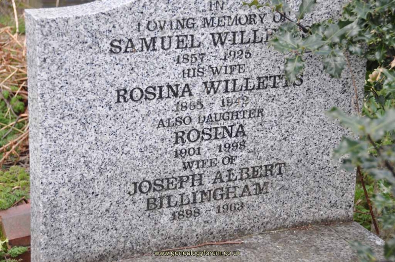 Willetts/Billingham