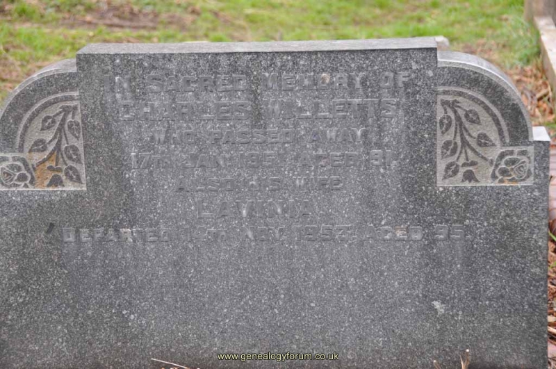 Willetts - Charles, Lavinia