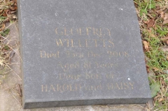 Willetts - Geoffrey (son of Harold & Daisy)
