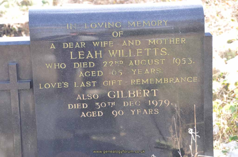Willetts - Gilbert, Leah