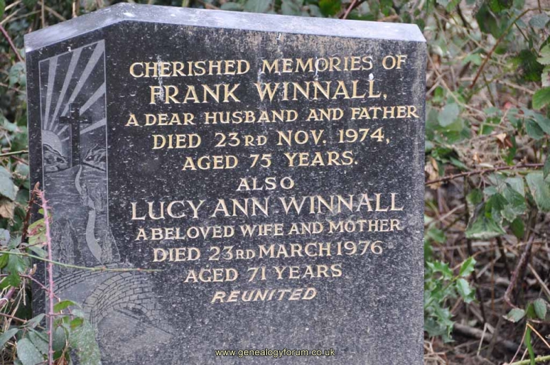 Winnall - Frank, Lucy Ann