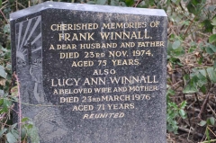 Winnall - Frank, Lucy Ann