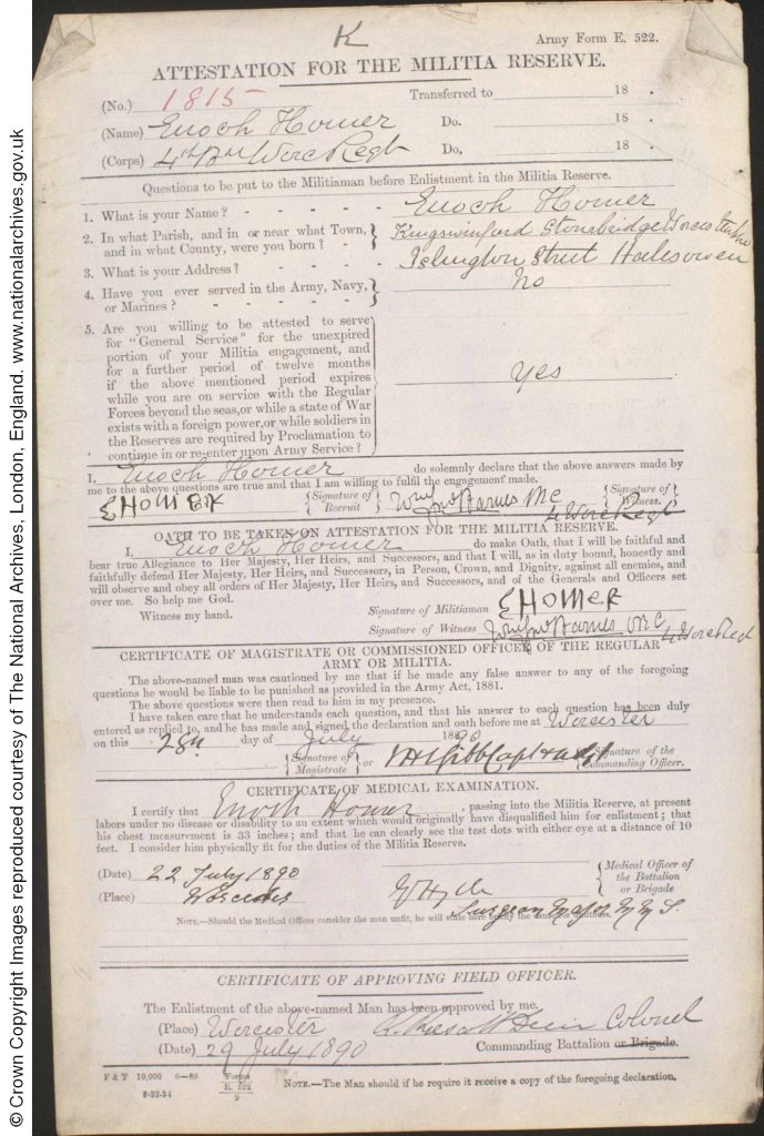 Army Record for Enoch Homer (b1869)_1a.jpg