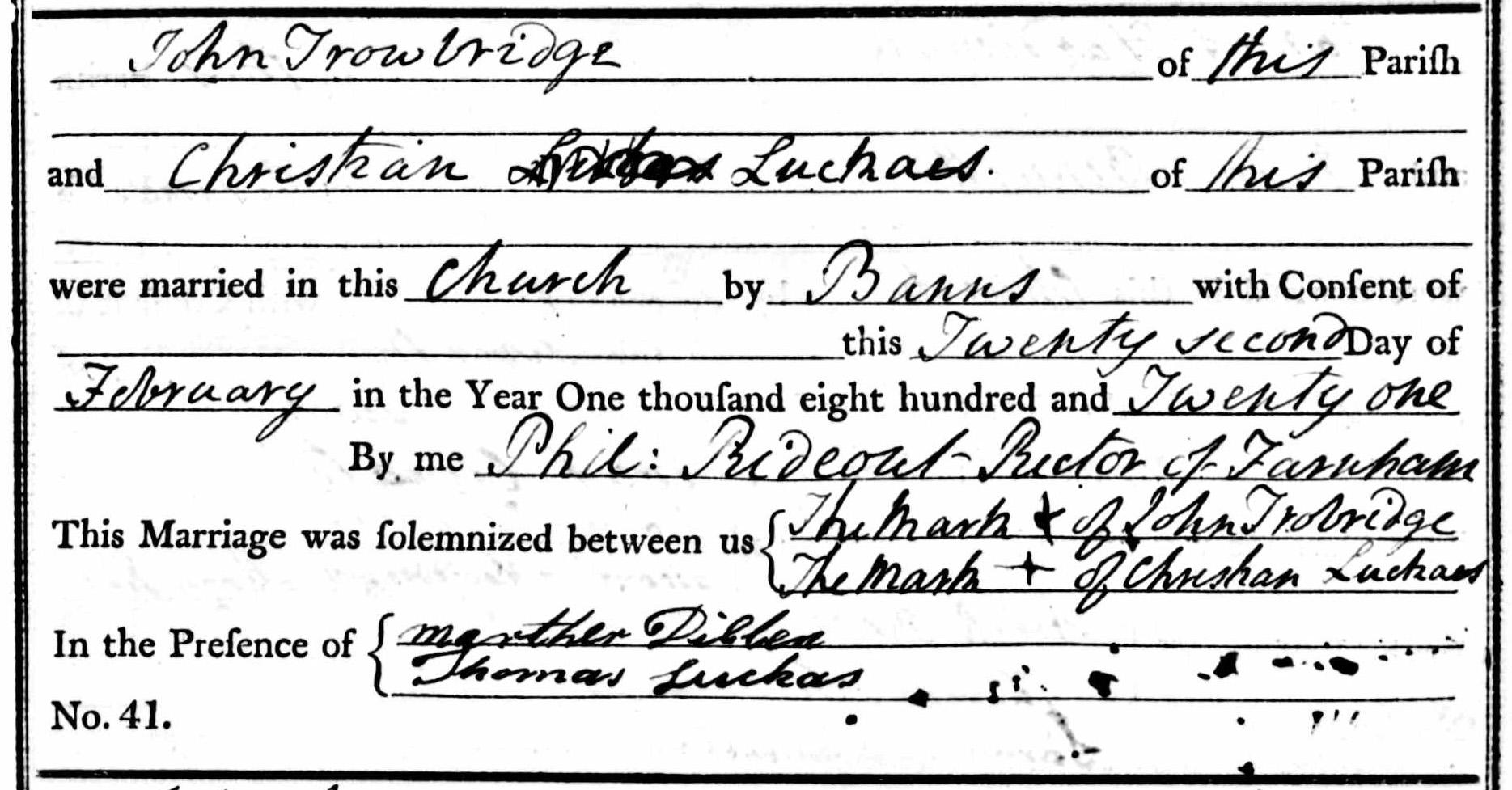 Wedding Cert Detail