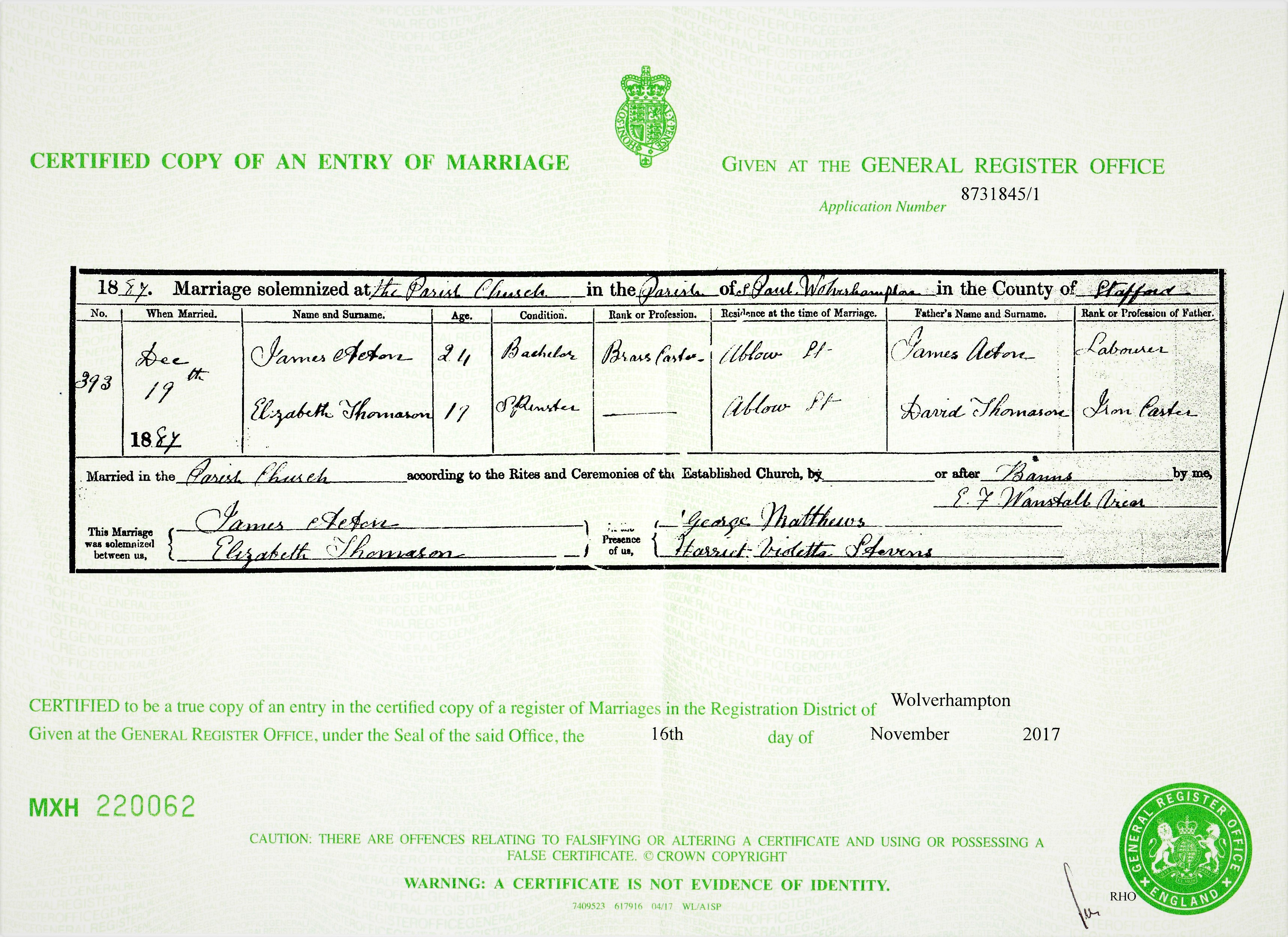 ACTON James & THOMASON Elizabeth - Marriage Certificate(1).jpg