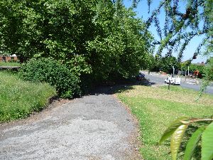 Entrance to Bury Hill Park from Wolverhampton Road at Rounds Green.jpg