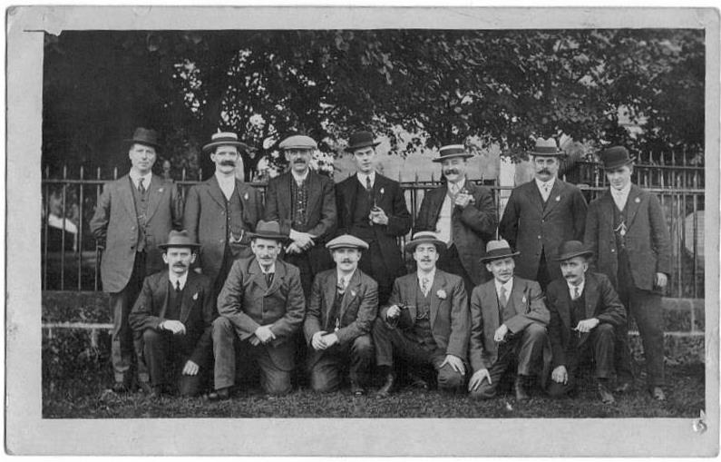 Ernest Edward Greaves 5th from left back row.jpg