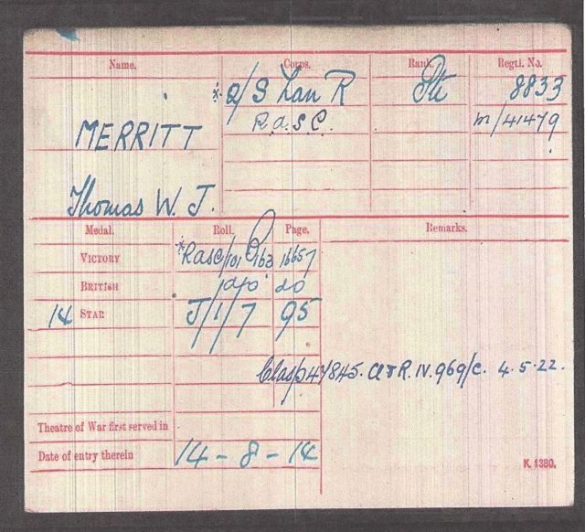 Thomas William John Merritt Index Card.jpg