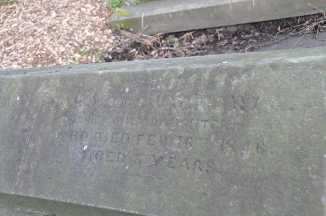 caroline victoria only daughter died feb 16 1846 age 3