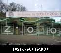 These are the famous Modernist canopied entrance arches to Dudley Zoo by the Tecton company of Bertold Lubetkin, 1937. 
They did 12 pieces at the Zoo including these in 1935-1937

Photo taken 11/2/2009 and kindly supplied by Dennis