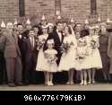 Derek Weston and Avril Vaughan - Harborne Parish Church 1959