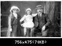 Ernest Edward GREAVES with daughter Hilda and Bertha